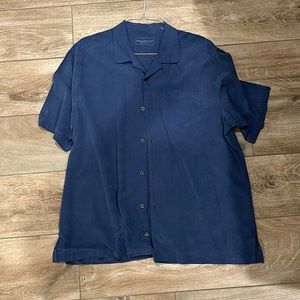 Tommy Bahama Mens Camp shirt - blue